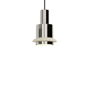 DCWeditions Chaumont Ø15 × H22 Pendel - Nickel/White | Bestseller