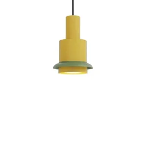 Godt tilbud | DCWéditions Chaumont Pendel Ø15×H22 - Yellow/Green