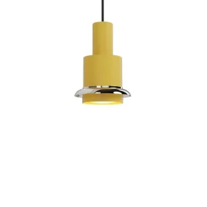 DCWéditions Chaumont Pendel Ø15×H22 - Yellow/Nickel | Kun kort tid
