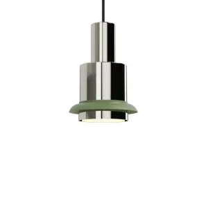 Kun i begrænset tid - DCWéditions Chaumont Pendel Ø19×H28 - Nickel/Green