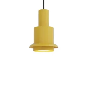 DCWéditions Chaumont Pendel Ø19×H28 - Yellow/Yellow - Hurtig forsendelse