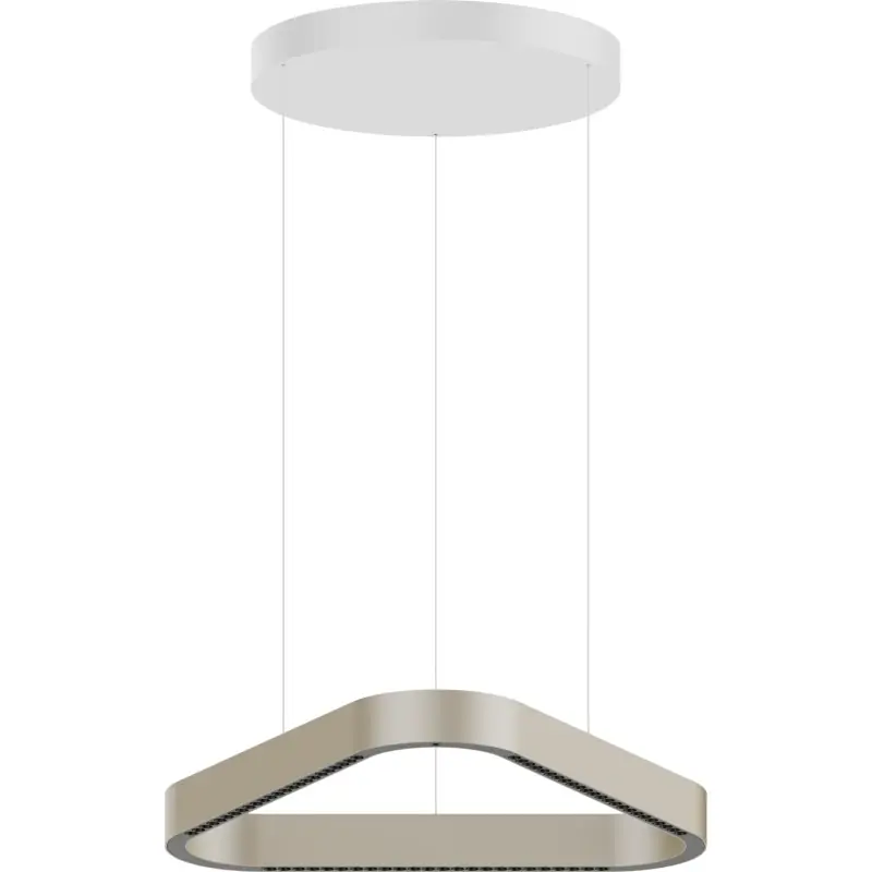 TRIGON SOSPENSION LED LARGE SOFT IVORY PENDEL - Kun denne uge