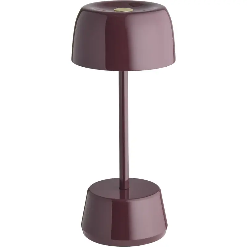 Begrænset lager - DEXTER LED DARK CHERRY PORTABLE LAMPE