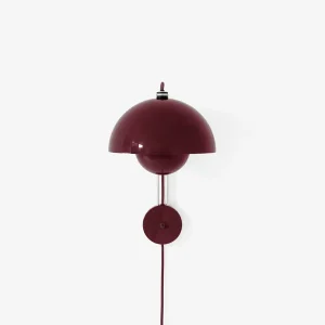 Populær | FLOWERPOT VP8 - VÆGLAMPE - DARK PLUM