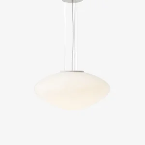 Favorit blandt kunder - &Tradition Mist AP20 pendel Ø56 cm – White & Opal Glass