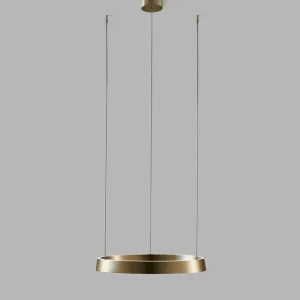 EDGE ROUND Ø500 BRASS SWITCH TUNE PENDEL - Tilgængelig nu