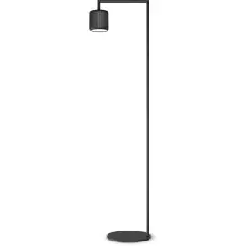 Tidsbegrænset | HERSTAL GRAIN XS MAT SORT GULVLAMPE