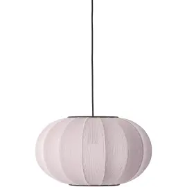 Prisnedsættelse - MADE BY HAND KNIT-WIT 45 OVAL LIGHT PINK PENDEL