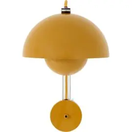 &TRADITION FLOWERPOT VP8 MUSTARD VÆGLAMPE | Bestil nemt