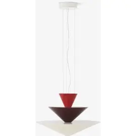 &TRADITION GIO LN14 Ø60 VERMILION RED, DARK BURGUNDY OG ECRU WHITE PENDEL | Godt tilbud