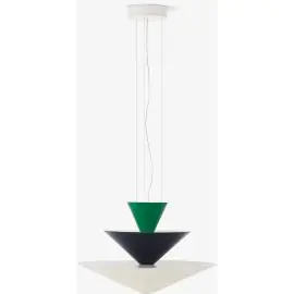 Nu tilgængelig - &TRADITION GIO LN14 Ø60 SIGNAL GREEN, DEEP BLUE OG ECRU WHITE PENDEL
