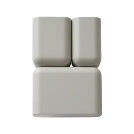 Nyhed i sortimentet | &TRADITION TABATA LN10 SILK GREY VÆGLAMPE