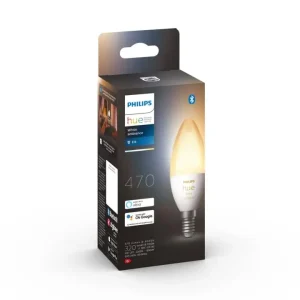 Fordelagtig pris - Philips HuePhilips White Ambiance Kertepærer 470lm E14