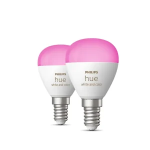 Tidsbegrænset | Philips HueKrone E14 pærer - 2-pak