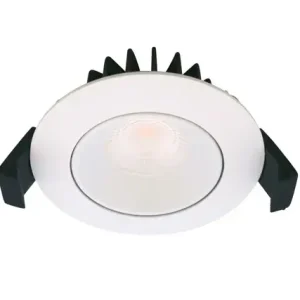 Begrænset lager - LED Downlight 5W, indbygning, mat hvid