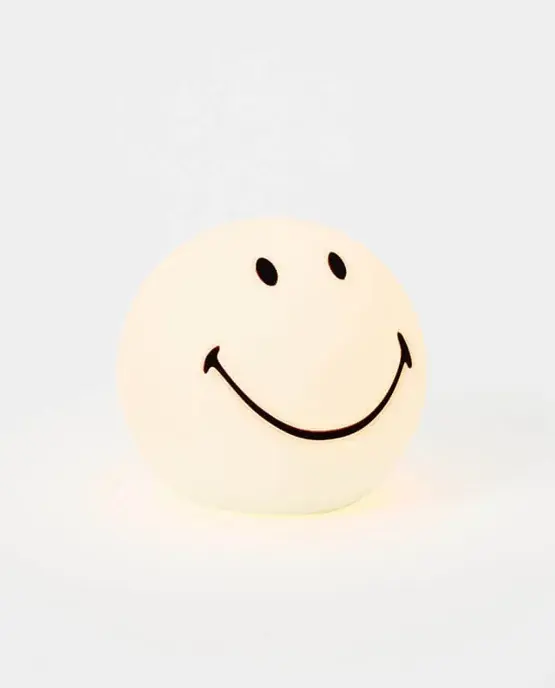 Skynd dig - Mr Maria Smiley Bundle of Light børnelampe, sort/hvid