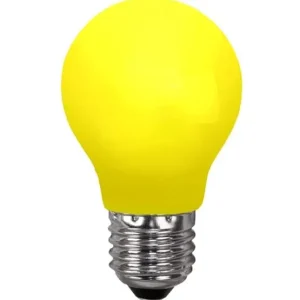 Udendørs LED OUT Ø55mm IP20 LED 1W E27, gul - Kundernes favorit