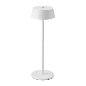 2W genopladelig LED bordlampe, hvidIP54, touch dæmpbar, 5V, varm hvid, op til 10 timers batteri - Populært produkt
