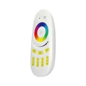 Trådløs Touch RGB+W fjernbetjening4 zoner, 2.4GHz, hvid, til RGB+W LED strips | Bestseller