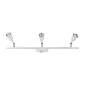 13,5W LED væglampe1260lm, 4000K, hvid, 3-hovedet design, inkl. lyskilde | Bestseller