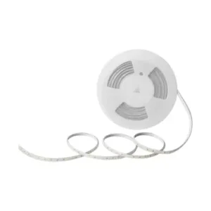 10m 10,5W/m LED strip, varm hvidIP65, 120 LED pr. meter, 230V plug-and-play - Udsalg