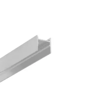 Skarp pris - 2m aluprofil COZY12 C/U1Ubehandlet aluminium, påbygning, LED skinne
