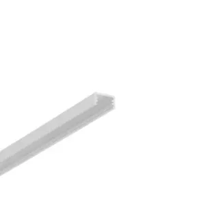 1m aluprofil SLIM8 AC2/ZUbehandlet aluminium, påbygning, LED skinne | Køb i dag