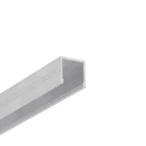 1m aluprofil SMART16 BC3/U4Ubehandlet aluminium, påbygning, LED skinne - Hurtig afsendelse