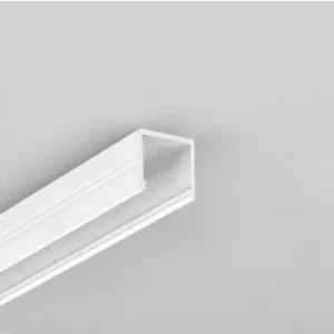 På lager | 2m aluprofil SMART16 BC3/U4Hvid lakeret, påbygning, LED skinne