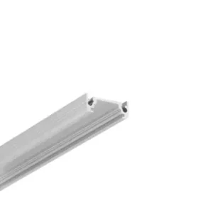 1m aluprofil SURFACE10 BC/UXAnodiseret, påbygning, LED skinne | Favorit blandt kunder