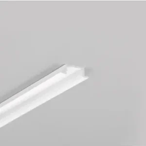 Spar nu | 2m aluprofil BEGTIN12 J/SHvid lakeret, indbygget, LED skinne