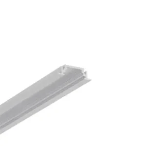 1m aluprofil GROOVE10 BC/UXUbehandlet aluminium, indbygget, LED skinne | Nyt i shoppen