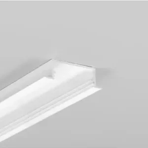 Tilgængelig nu | 2m aluprofil VARIO30-06 ACDE-9/U9Hvid lakeret, indbygget, LED skinne