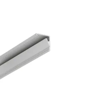 1m aluprofil CABI12 EAnodiseret, hjørne, LED skinne | Supergod pris