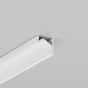 1m aluprofil CORNER10.V2 A1C/U1Hvid lakeret, hjørne, LED skinne | Nyhed