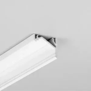 Spar mere - 2m aluprofil CORNER16.V2 AC-6/TYHvid lakeret, hjørne, LED skinne