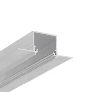 1m aluprofil LINEA-IN20 TRIMLESS EE7FUbehandlet aluminium, indspartling, LED skinne - Kun kort tid