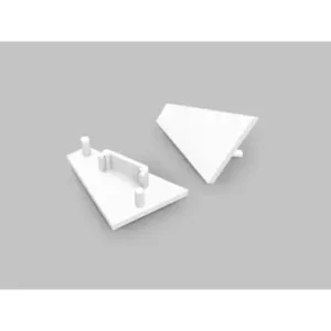1 stk. Endestykke CORNER14 GEN2Hvid | Spar mere