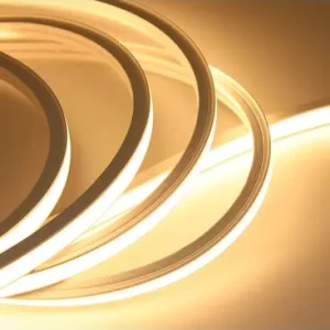 10m 10W/m AnyCut Neon Flex 10x10 Varm hvid LED strip24V DC, Ingen klippeafstand - Tidsbegrænset