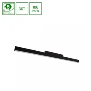 SHIFT CCT- Line M Lineær Armatur 17W602x23x42mm, 100°, Sort, CCT Switchw | Høj kvalitet