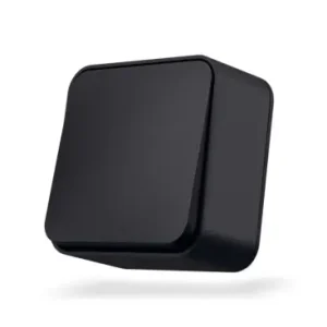 1-kanals påbygningsafbryder68x68mm, IP20, sort | Bestil nu