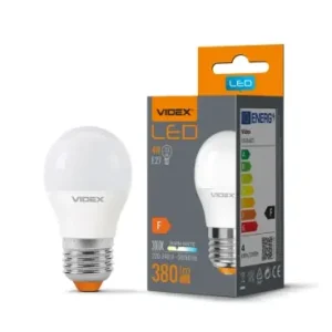 E27 4W LED kronepæreG45, 380lm, 3000K, varm hvid | Stærkt tilbud