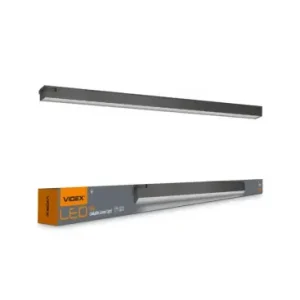 Meget populær | 120cm 50W LED lysskinne, sort5000lm, IP20, sammenkoblelig, 5 års garanti