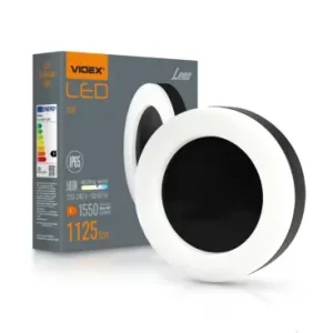 Spar mere - 15W LED bulkhead væg/loftlampe, sort1550lm, IP65, 5000K, 190x190mm, udendørs/indendørs