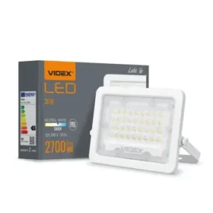Helt ny - 30W LED projektør med sensor2700lm, IP65, 5000K, PIR sensor, udendørs arbejdslampe