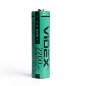 18650 lithium-ion batteri2200mAh, uden termisk beskyttelse | Ny på lager