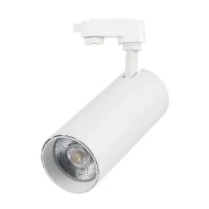 VT-47050 skinnespot 40WCOB LED, 3i1, hvidt hus, hvid reflektor, hvid bagdæksel | Nyt produkt