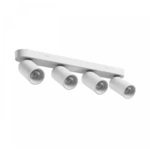 Spar mere - Loftlampe med 4 spots, GU10Hvid, IP20 indendørs, uden lyskilde