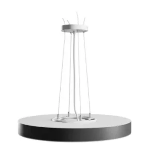 36W Nymphea Optima CCT loftlampe120lm/W, Ø40cm, sort ring, justerbar CCT, IP20 - Kun kort tid