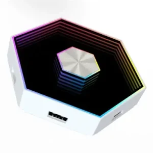 12 stk. RGBIC Hexagon Infinity VæglysSæt | God pris